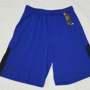 Under Armour Men's Heatgear Stretch Shorts Royal Blue/Black M (1291321-401)